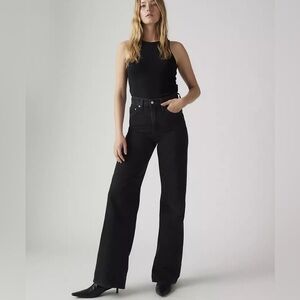 Levi’s Ribcage Wide Leg Jeans - Size 31, Inseam 34”